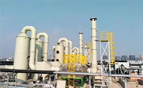 廢氣治理洗滌塔的工作原理